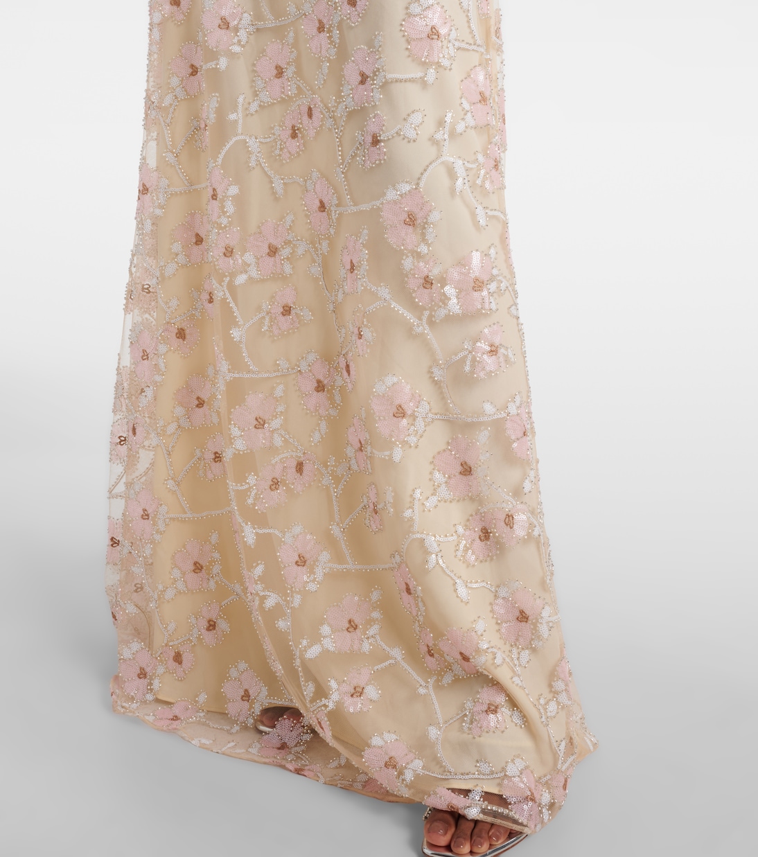 Verziertes Maxikleid | Self-Portrait