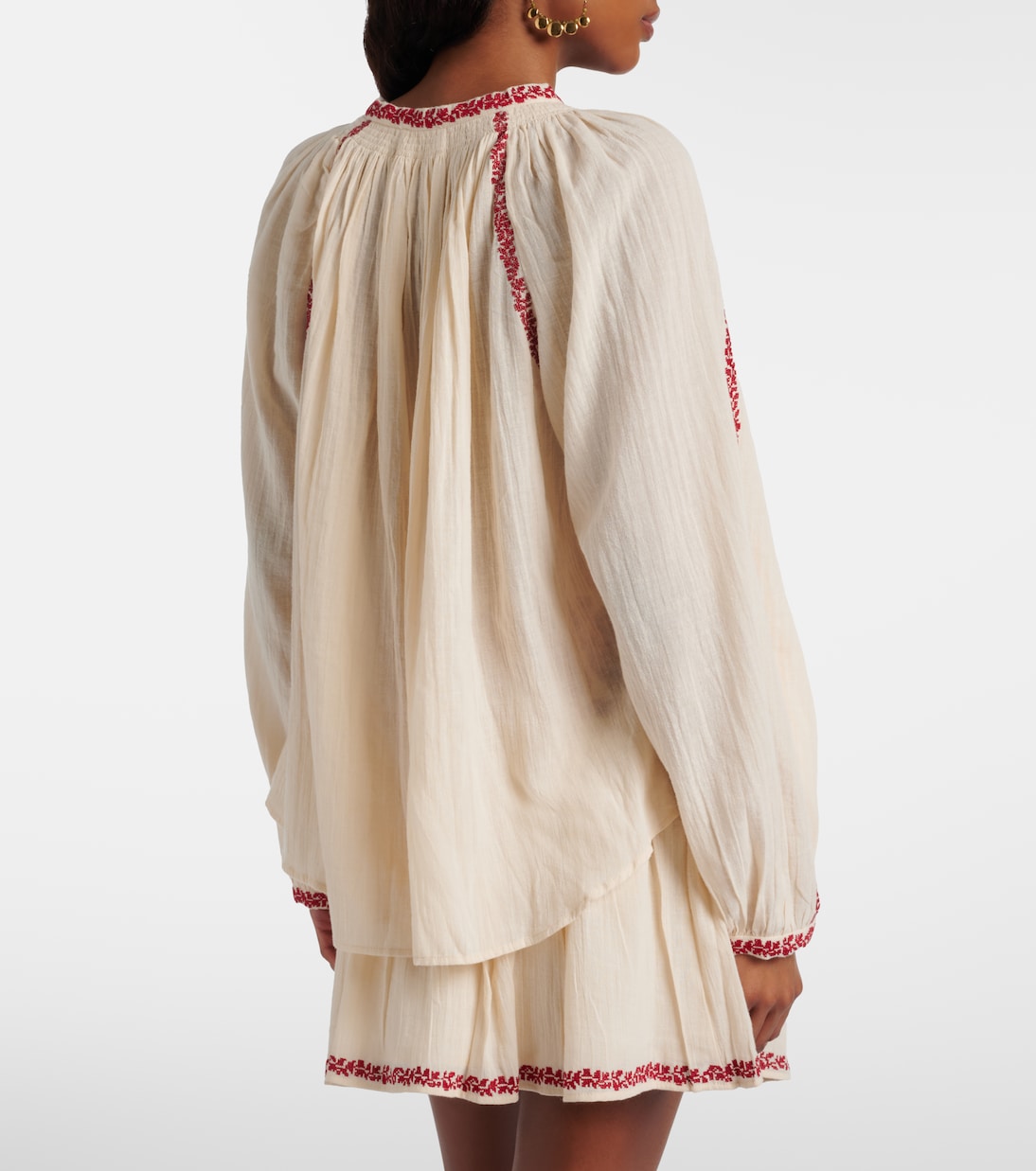 Bestickte Bluse Lena aus Baumwolle | Marant Etoile