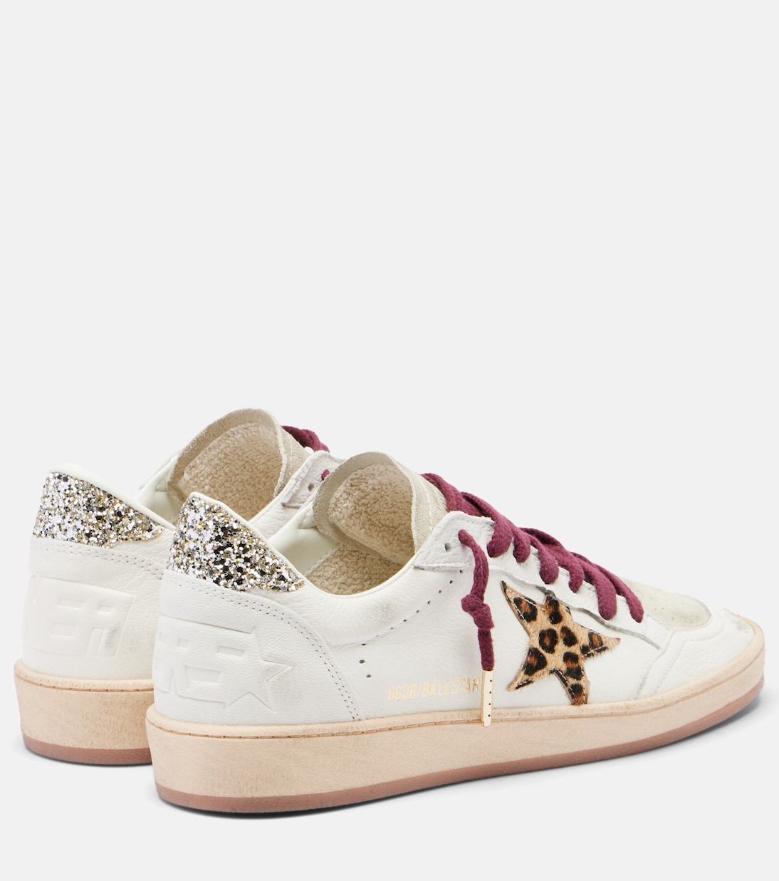 Sneakers Ball Star aus Leder und Veloursleder | Golden Goose
