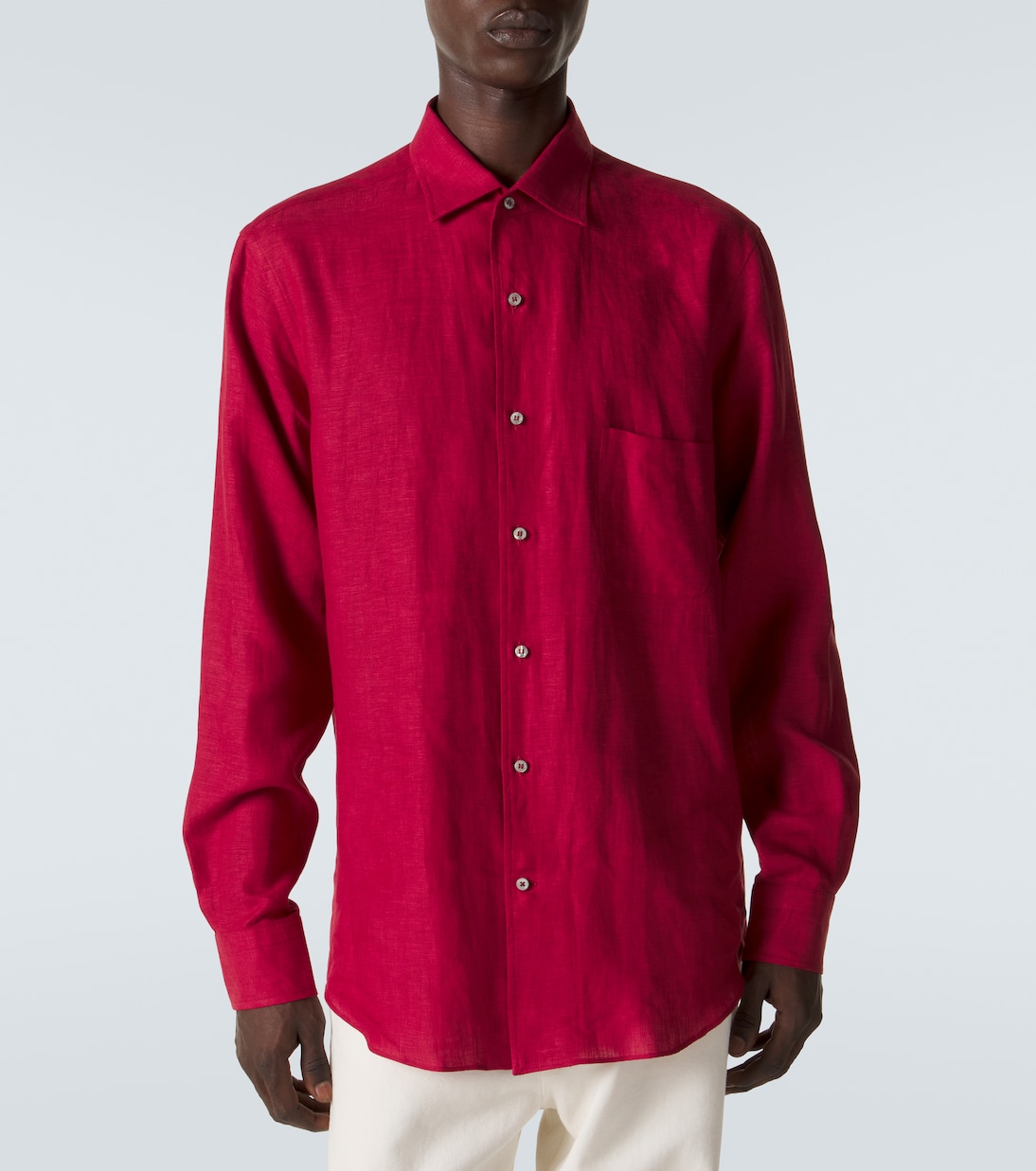 Hemd André aus Leinen | Loro Piana