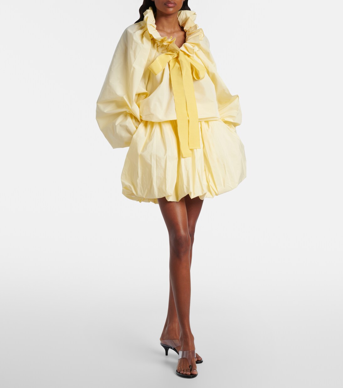 Mini-jupe à fronces | Patou