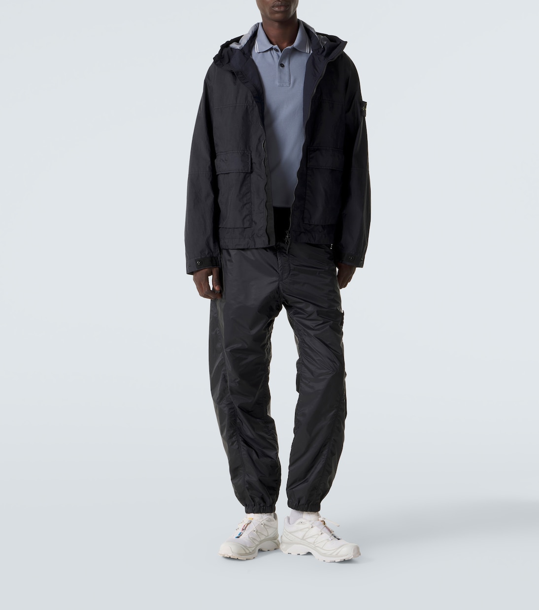 Polohemd Compass aus Piqué | Stone Island