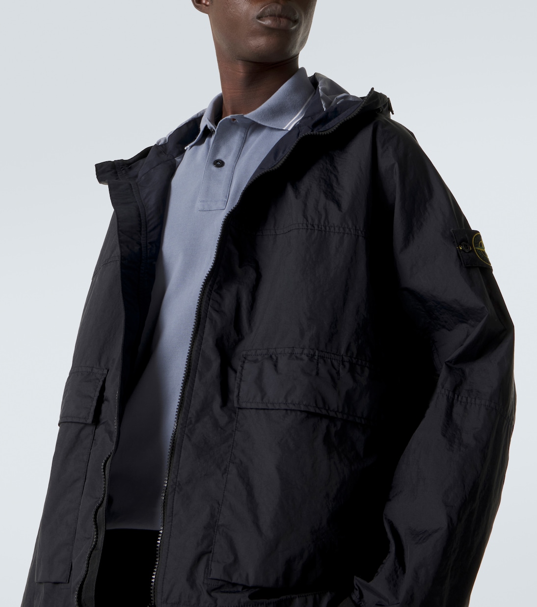 Polohemd Compass aus Piqué | Stone Island