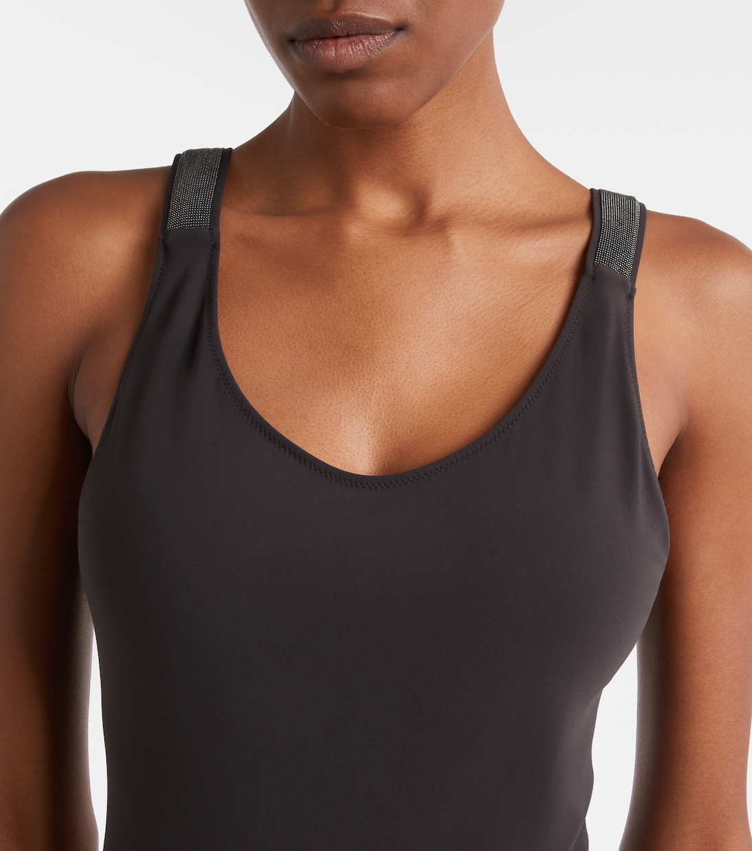 Embellished swimsuit | Brunello Cucinelli