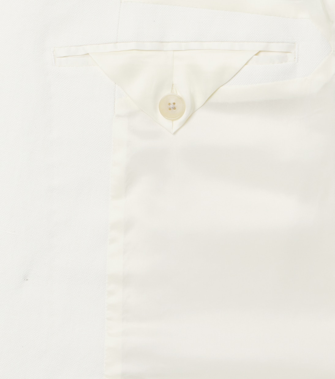 Double-breasted wool, cotton, and linen blazer | Auralee