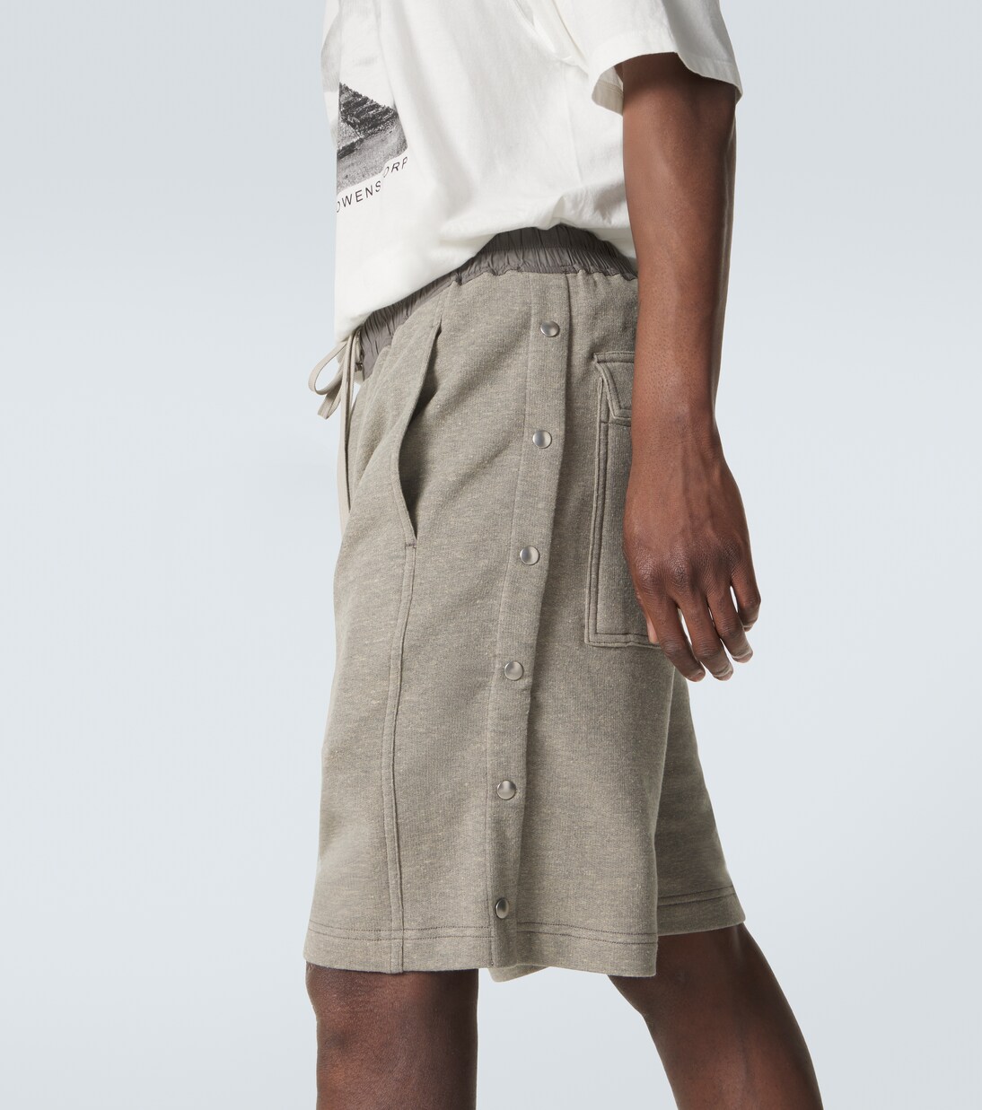 Drkshdw cotton-blend shorts | Rick Owens