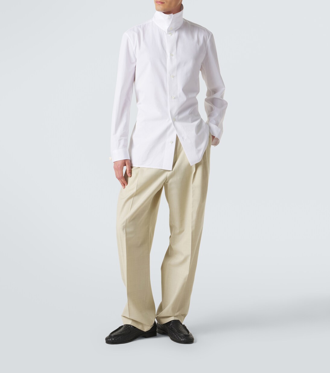 Cotton poplin shirt | Bottega Veneta