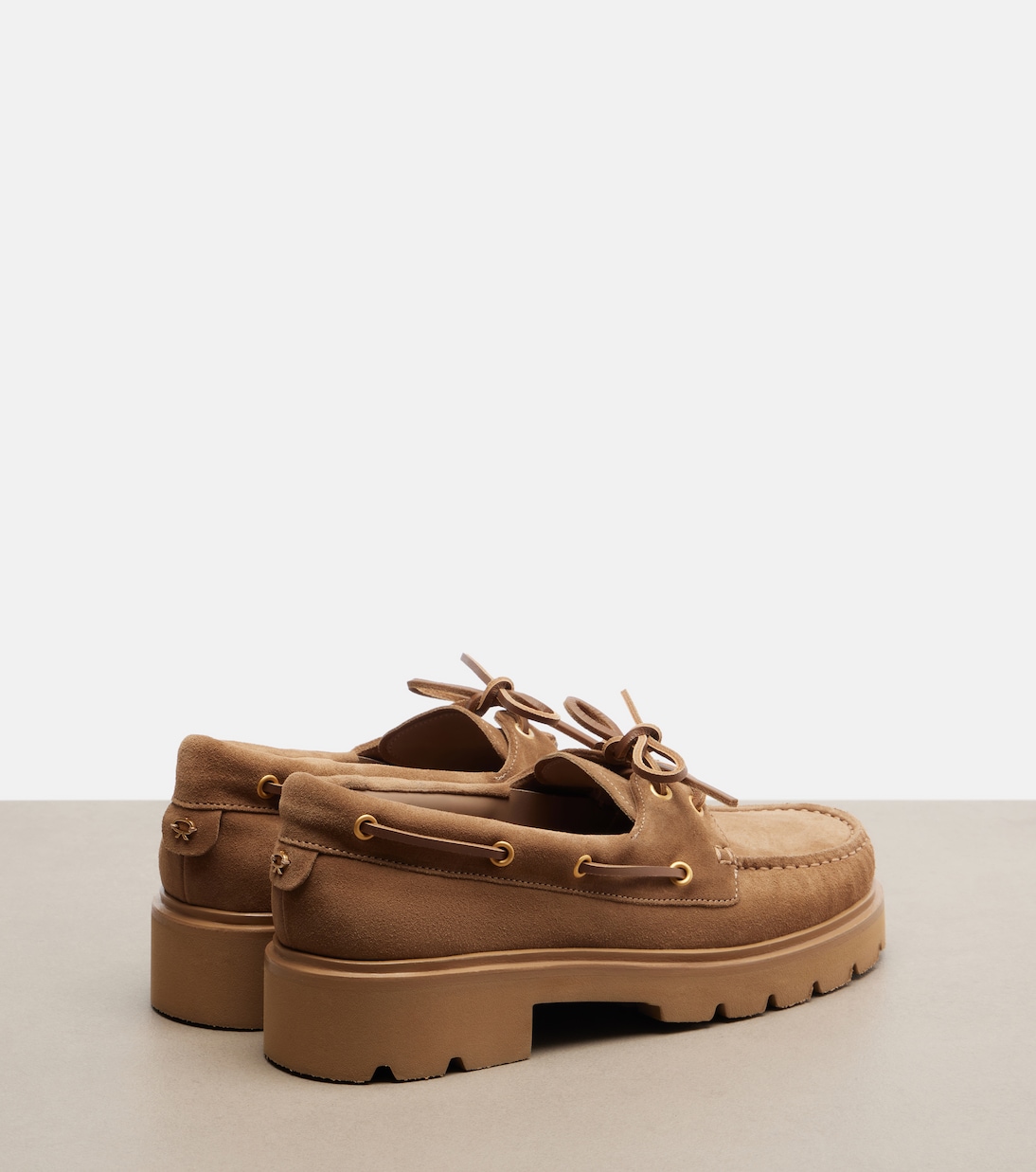 Segelschuhe Olonne aus Veloursleder | Gianvito Rossi