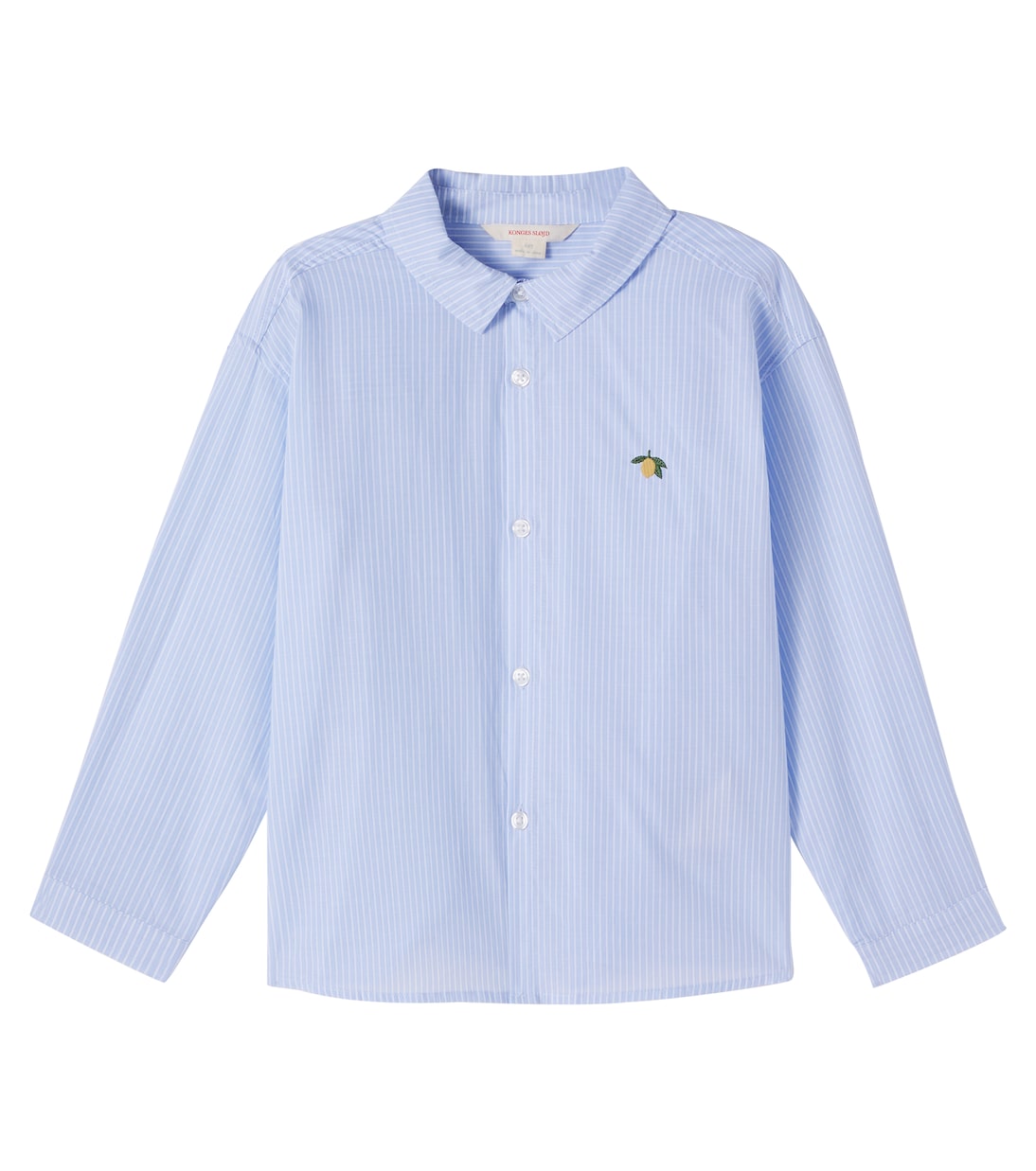 Chemise Wes rayée en popeline de coton | Konges Sløjd