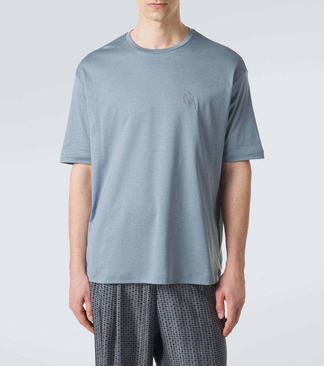 Cotton jersey T-shirt | Giorgio Armani
