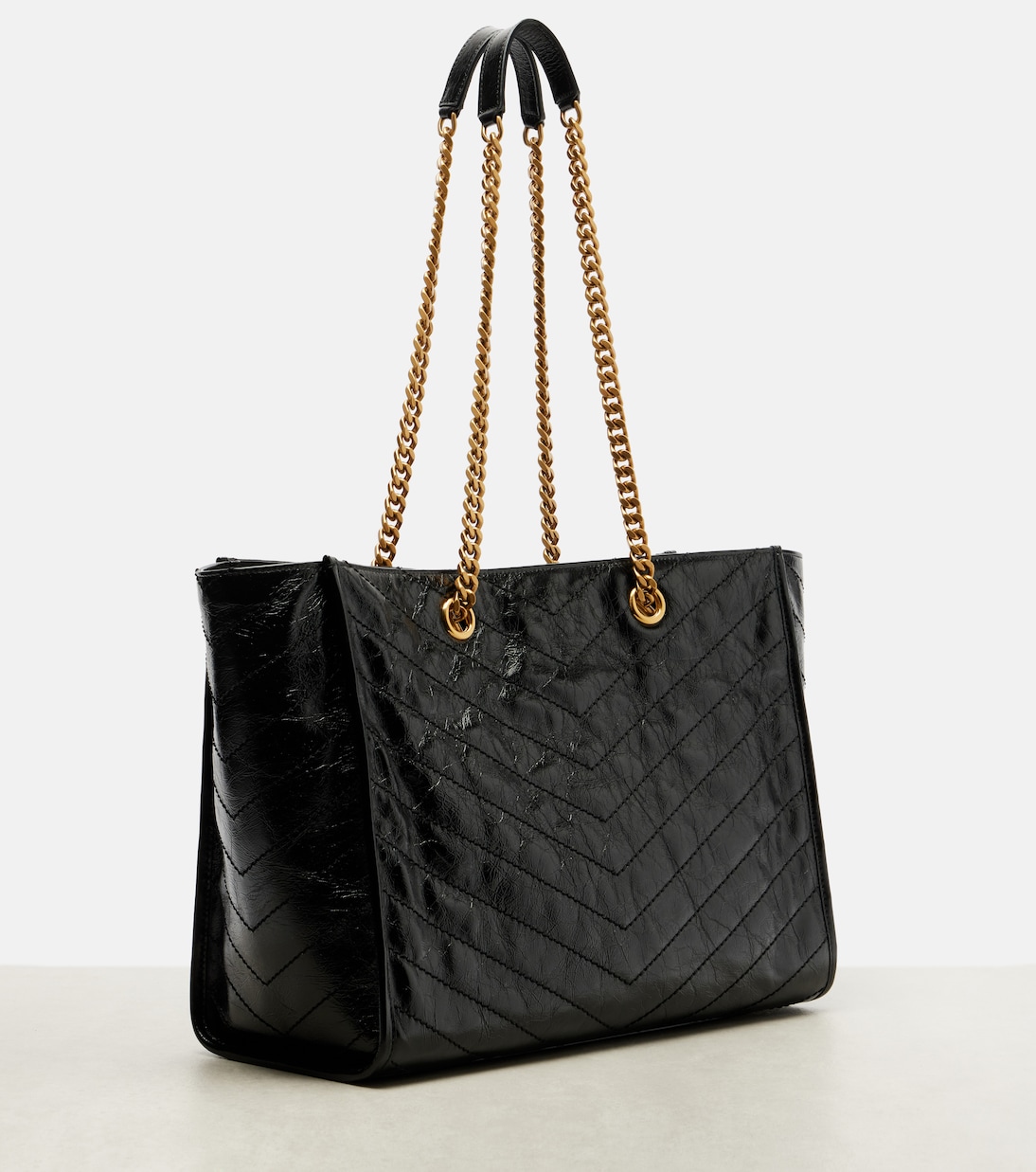 Schultertasche Niki Medium aus Leder | Saint Laurent
