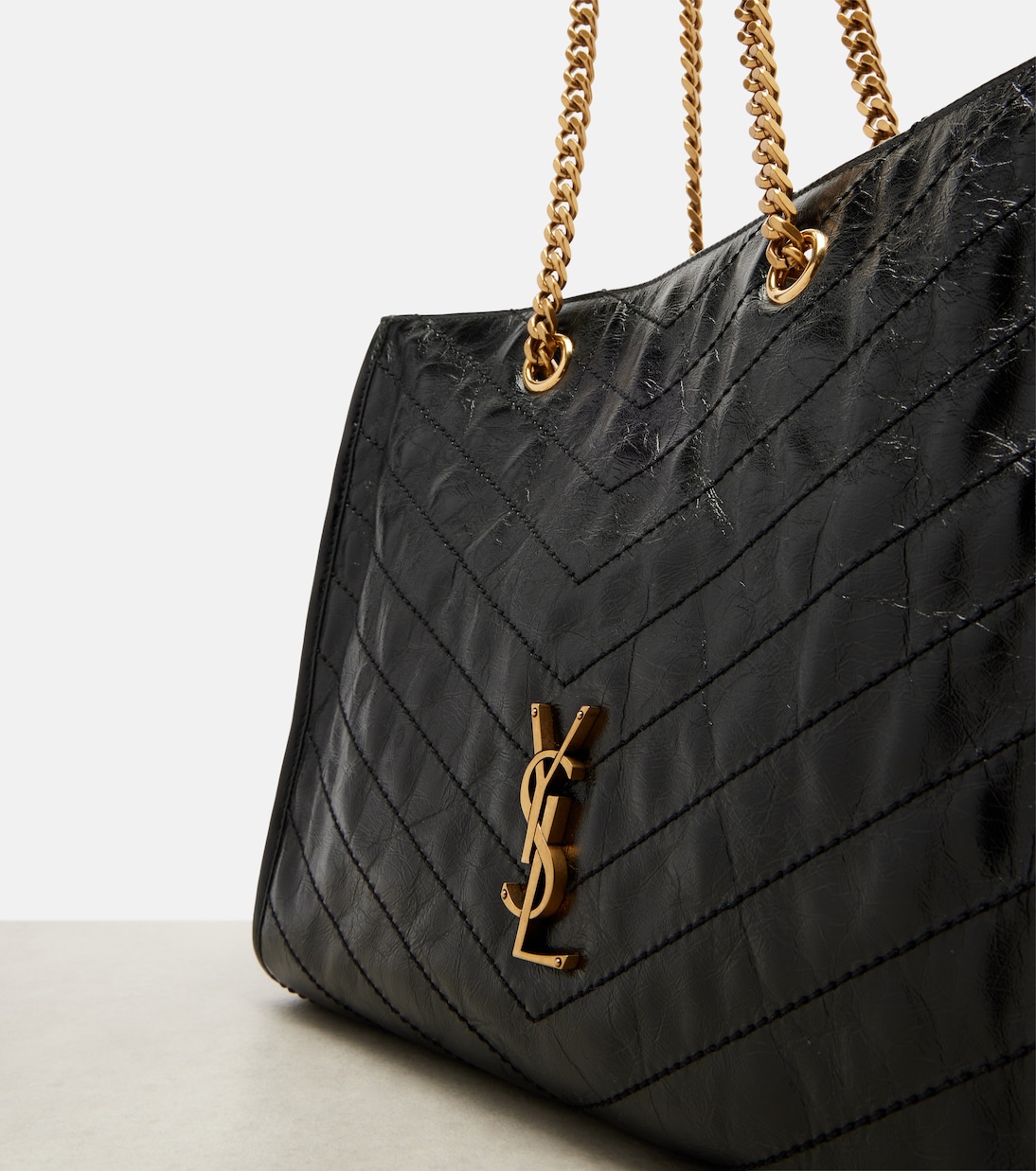 Schultertasche Niki Medium aus Leder | Saint Laurent