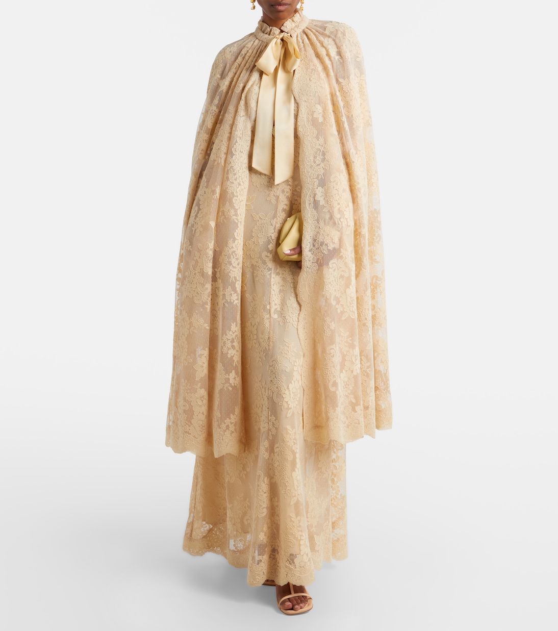 Como lace cape | Zimmermann