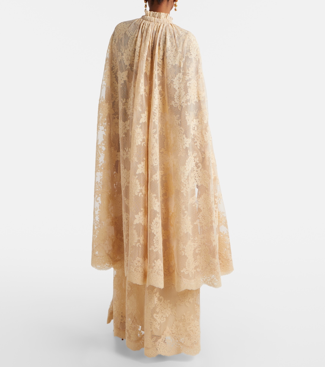 Como lace cape | Zimmermann