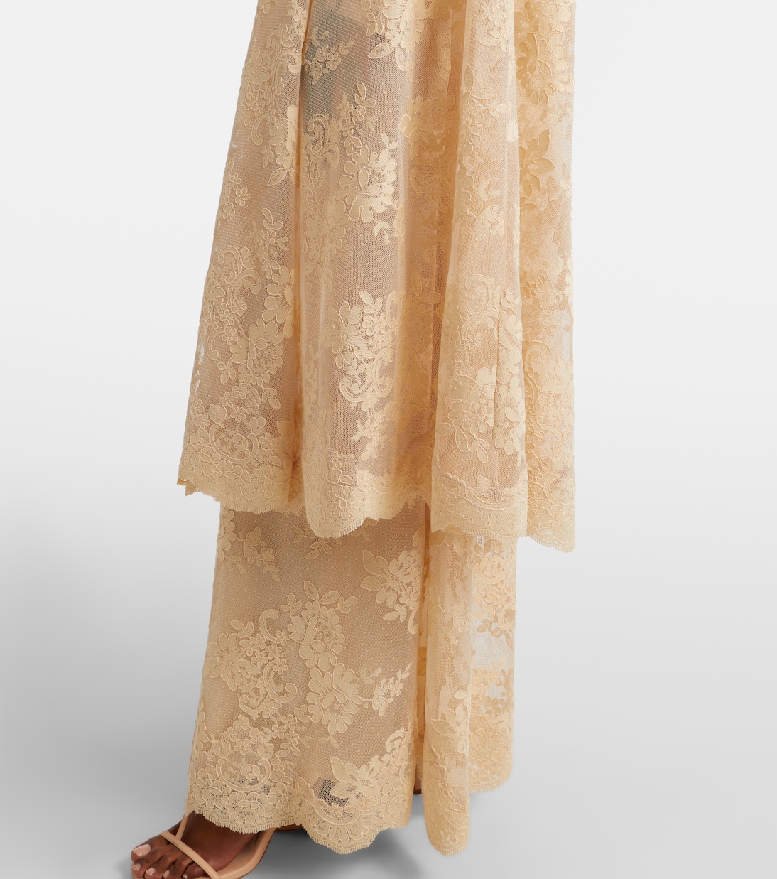 Como lace cape | Zimmermann