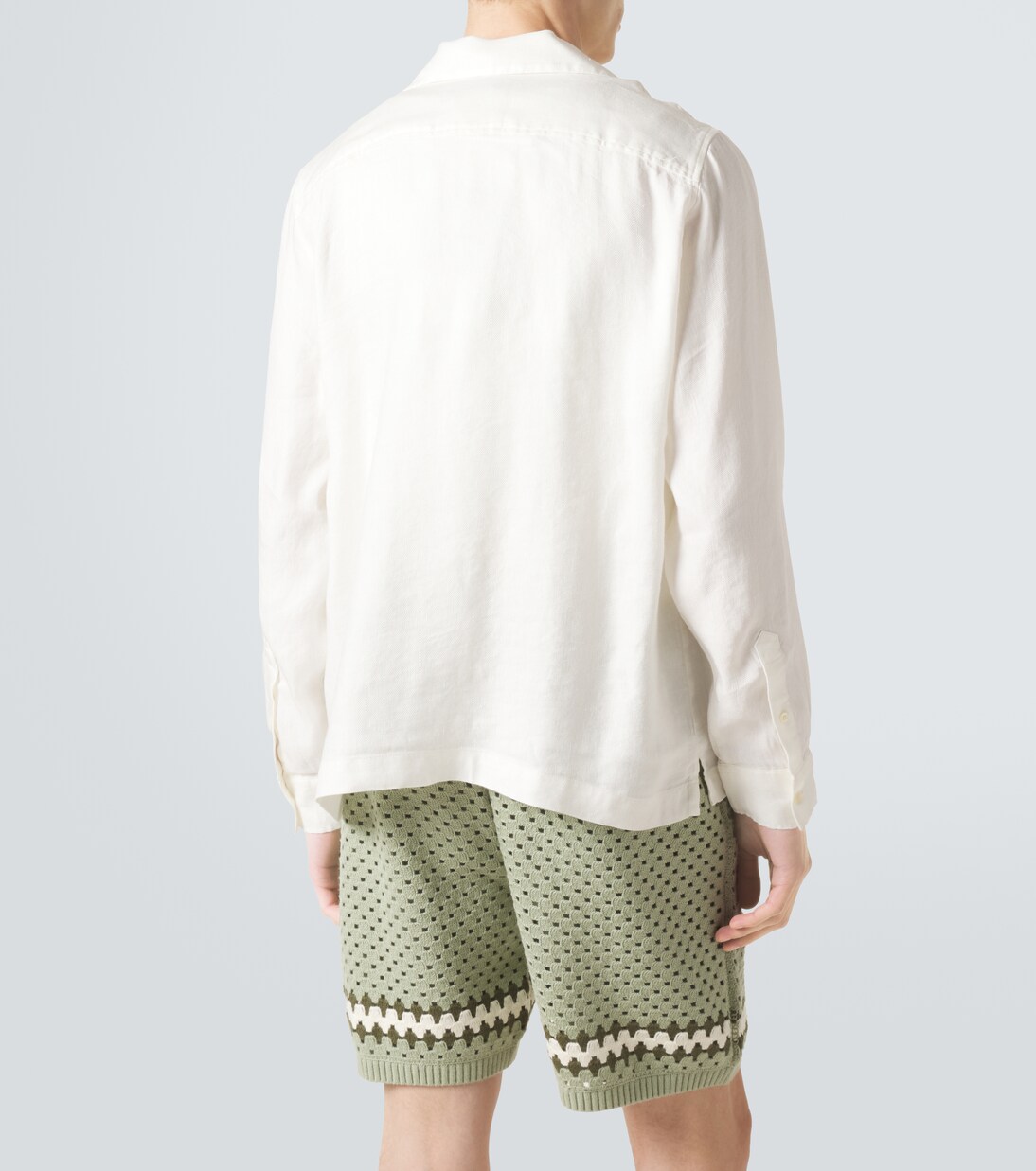 Safra linen-blend shirt | Frescobol Carioca