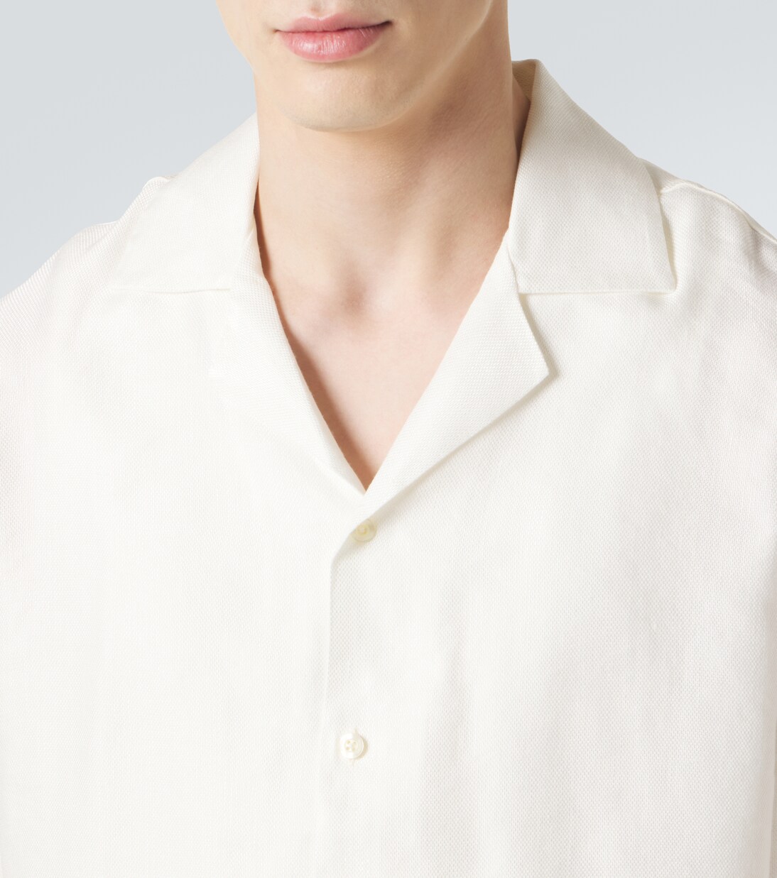 Safra linen-blend shirt | Frescobol Carioca