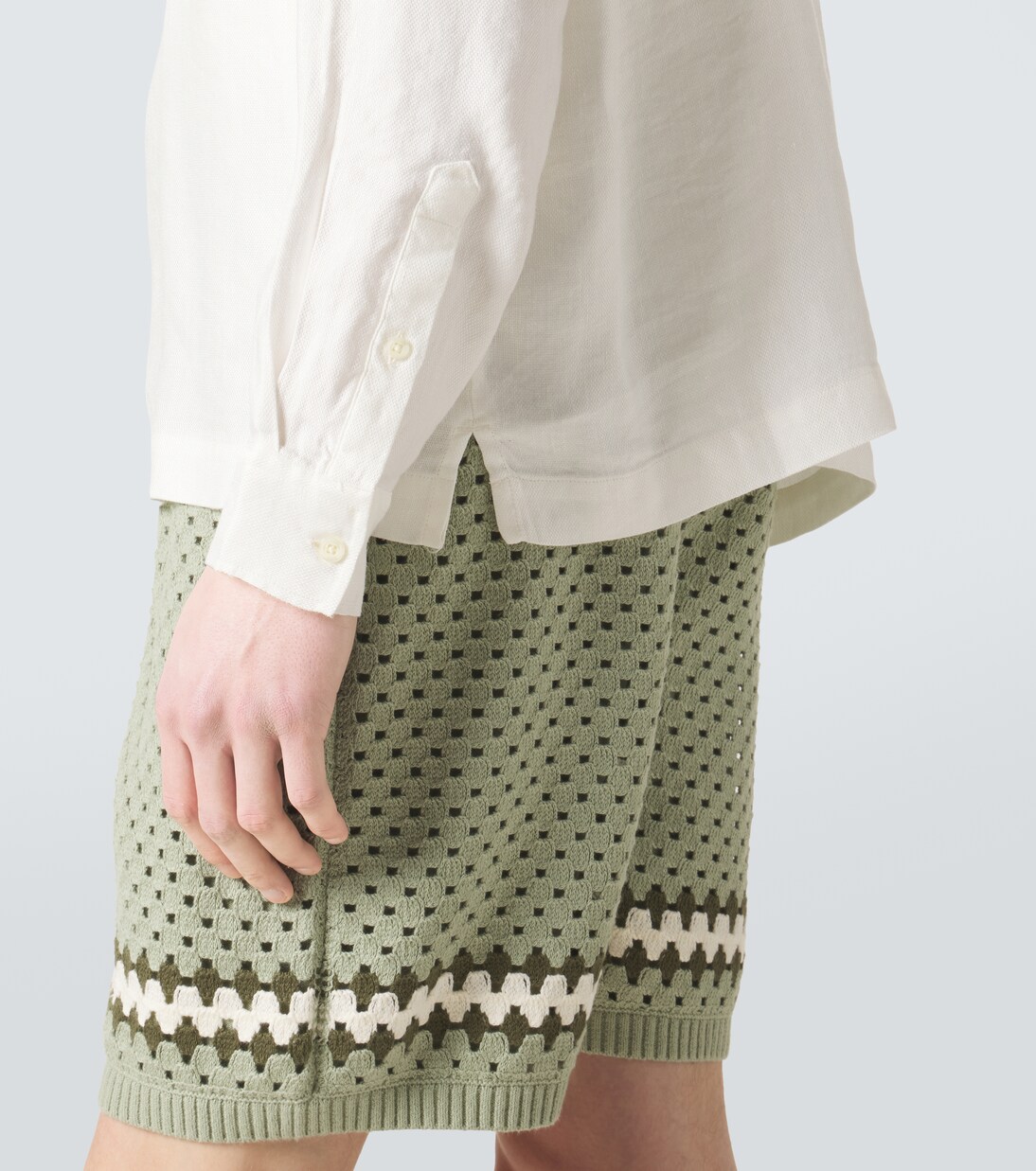 Safra linen-blend shirt | Frescobol Carioca