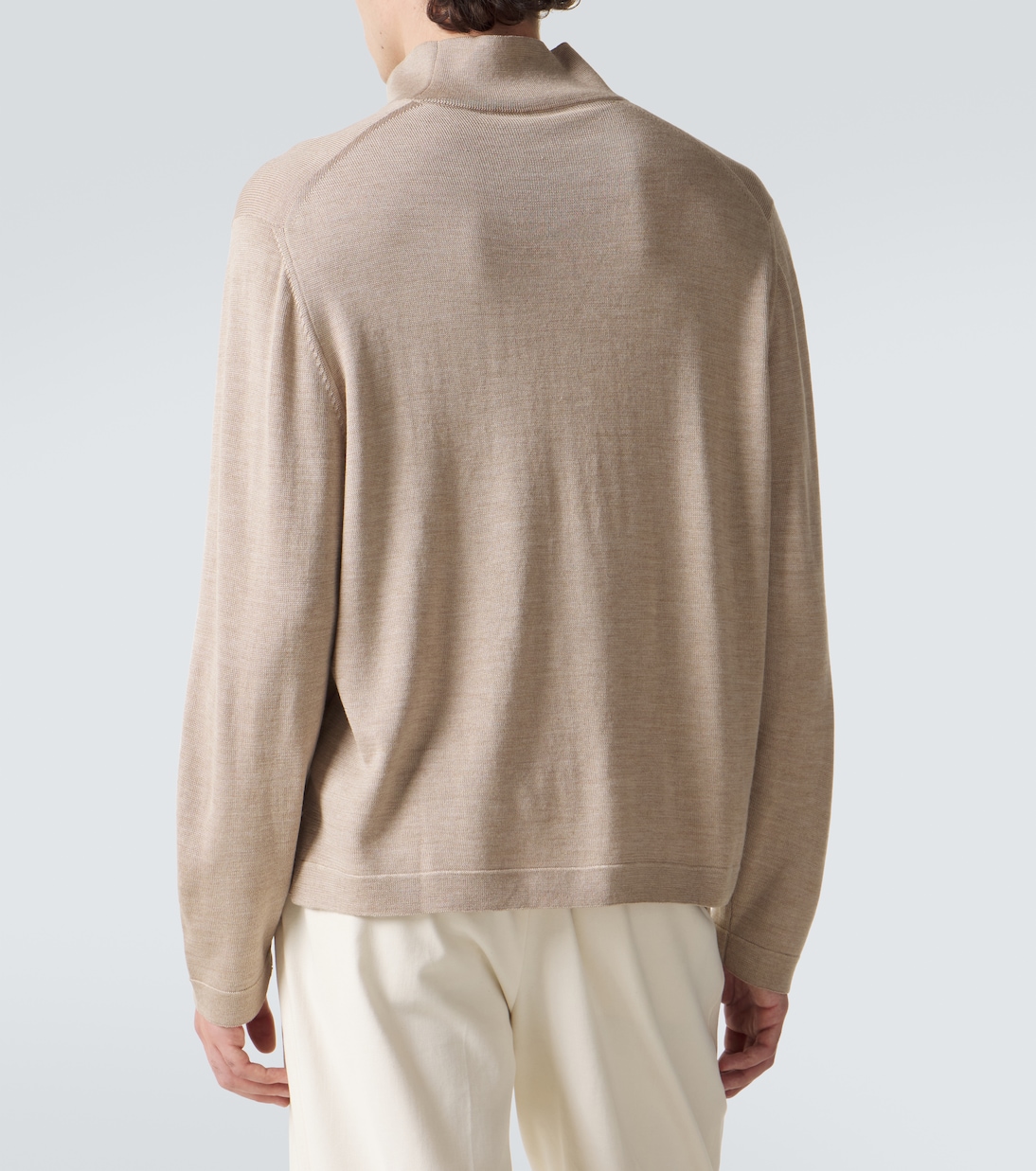 Wool and silk turtleneck sweater | Stòffa