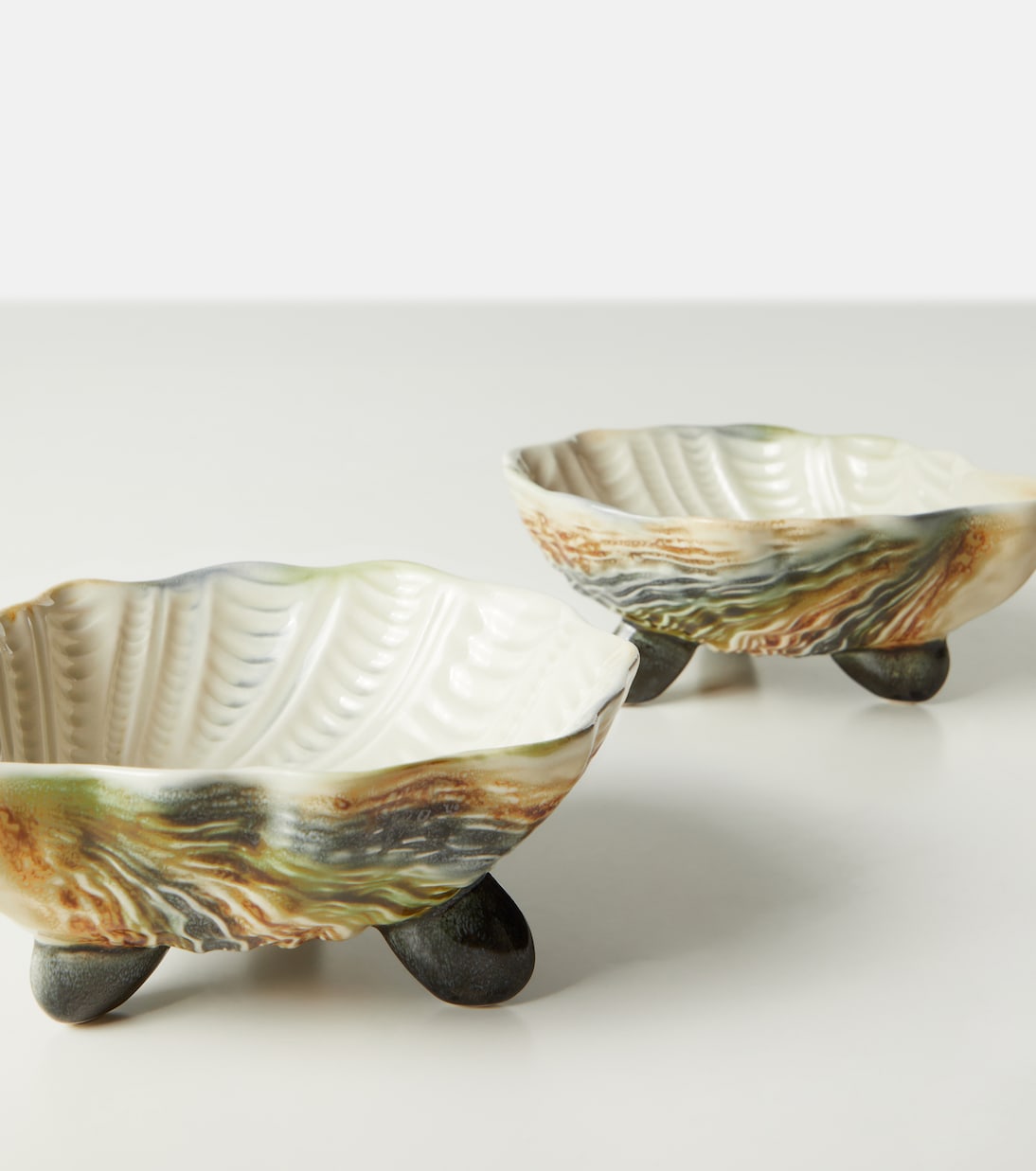 Set de bols Oyster & Scallops en faïence | Bordallo Pinheiro