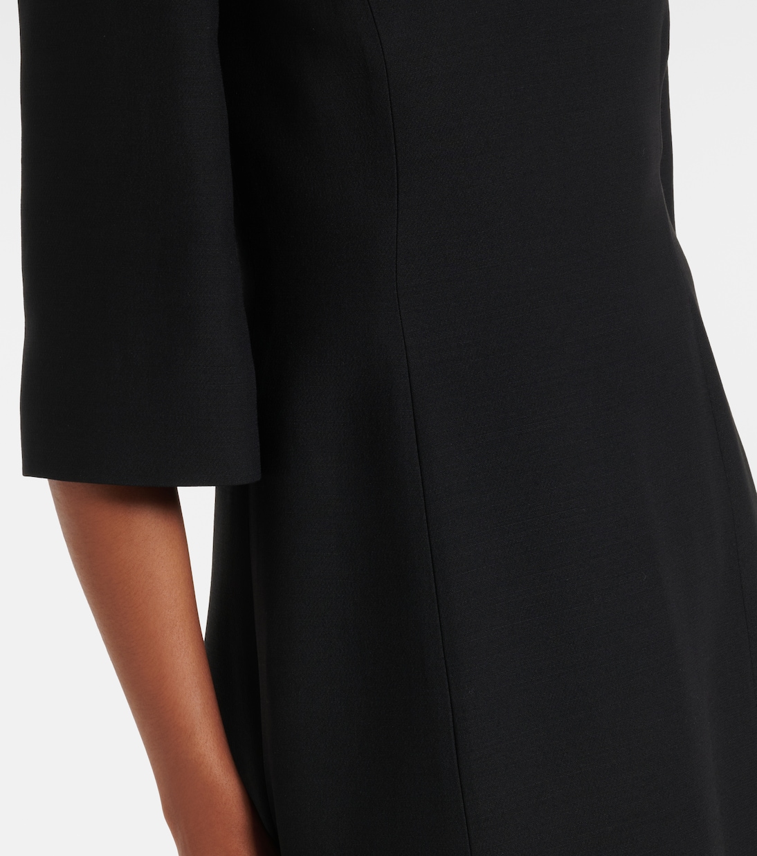 Crepe Couture embellished midi dress | Valentino