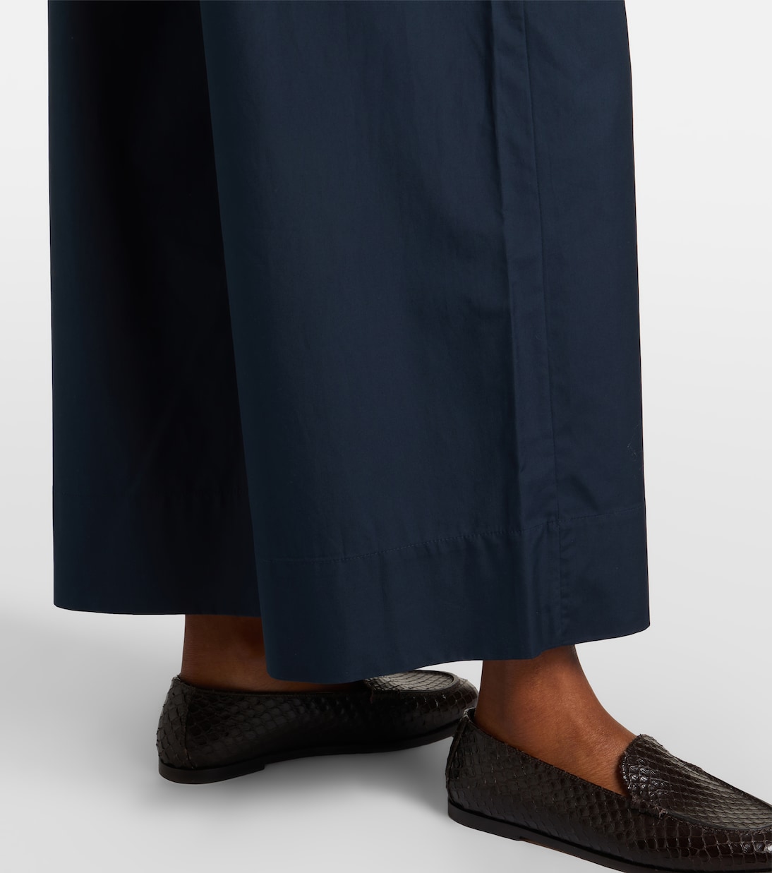 Cotton cropped wide-leg pants | 'S Max Mara