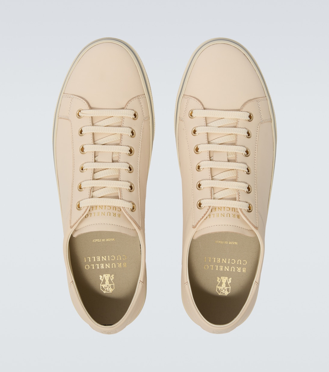 Leather sneakers | Brunello Cucinelli