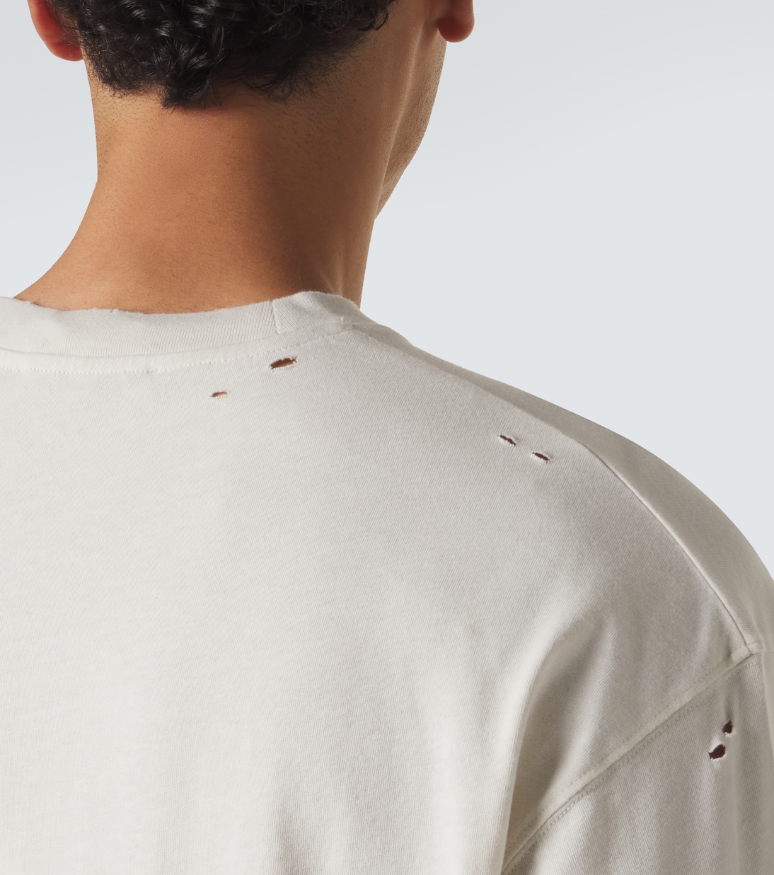 Logo cotton-blend jersey T-shirt | Acne Studios