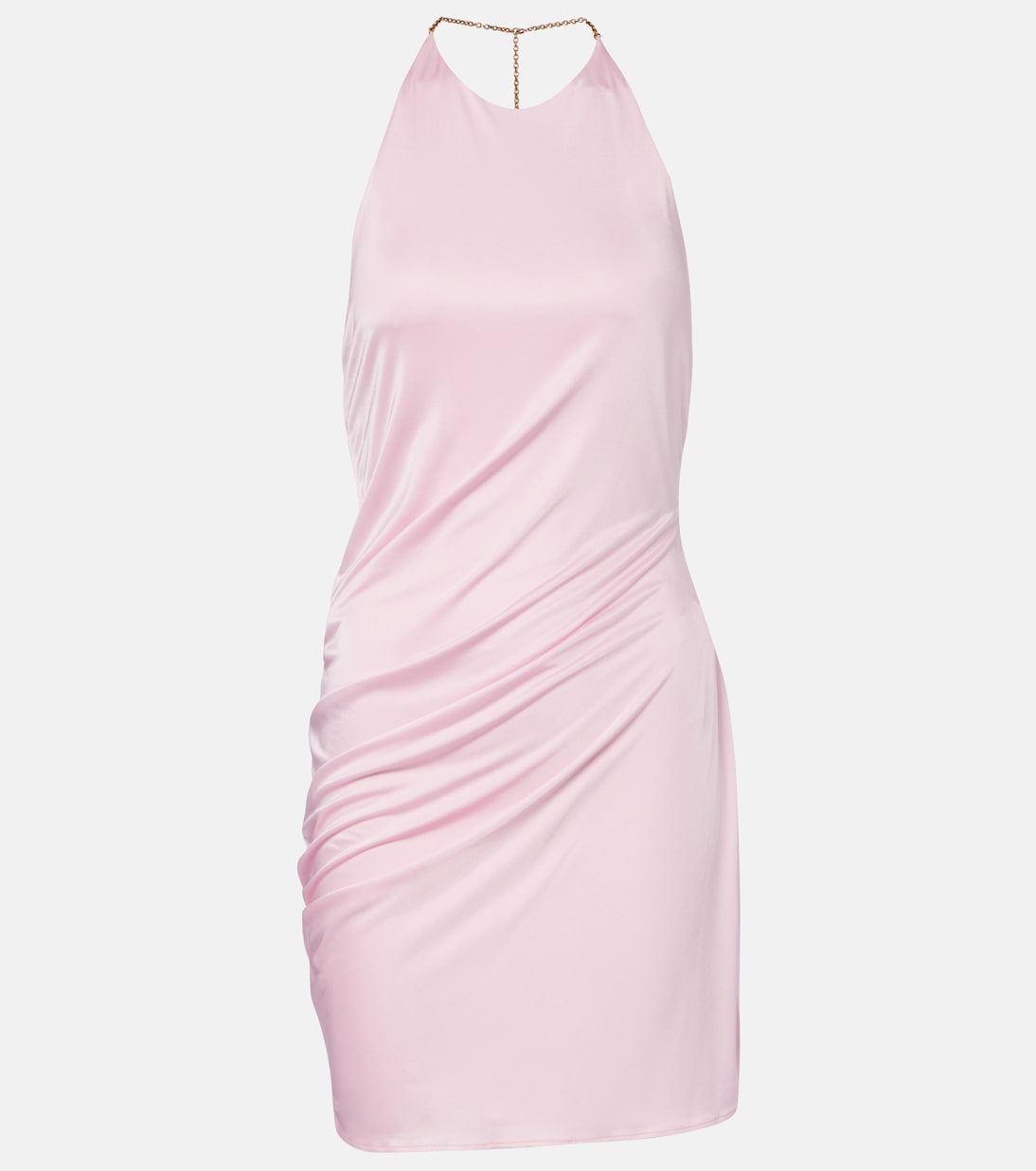 Draped jersey minidress | Versace