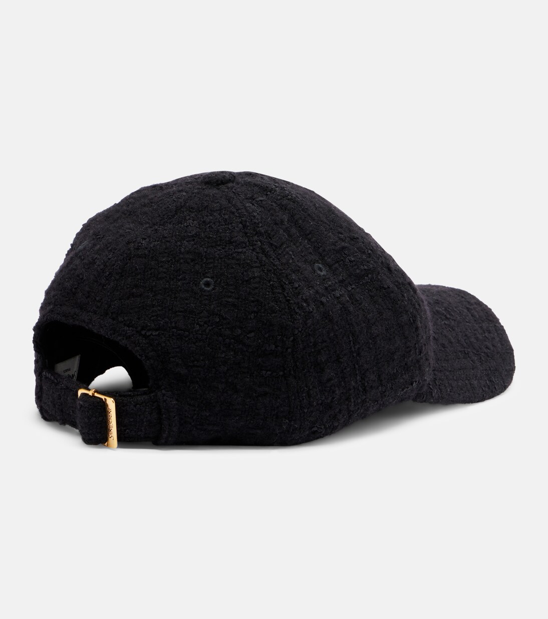 Wool tweed baseball cap | Saint Laurent