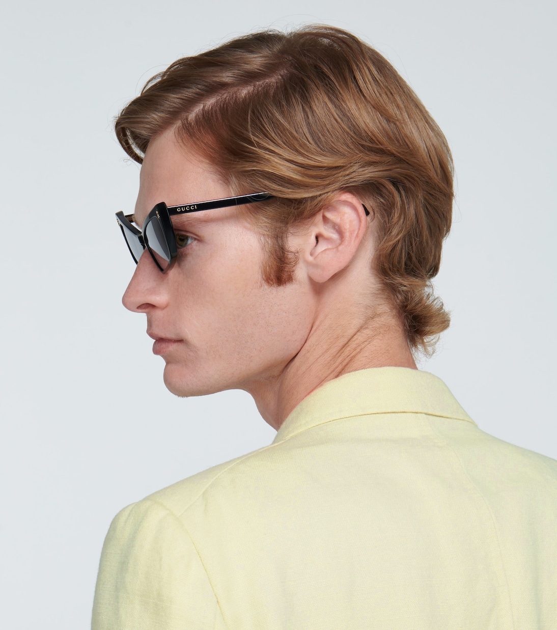 rectangular acetate sunglasses | Gucci