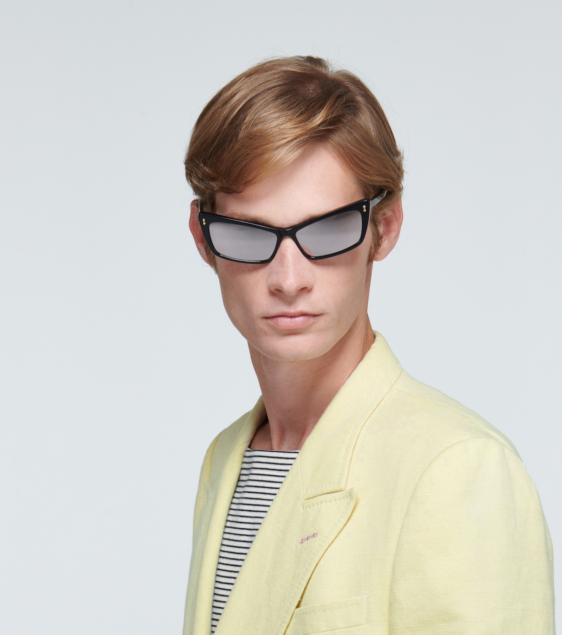 rectangular acetate sunglasses | Gucci