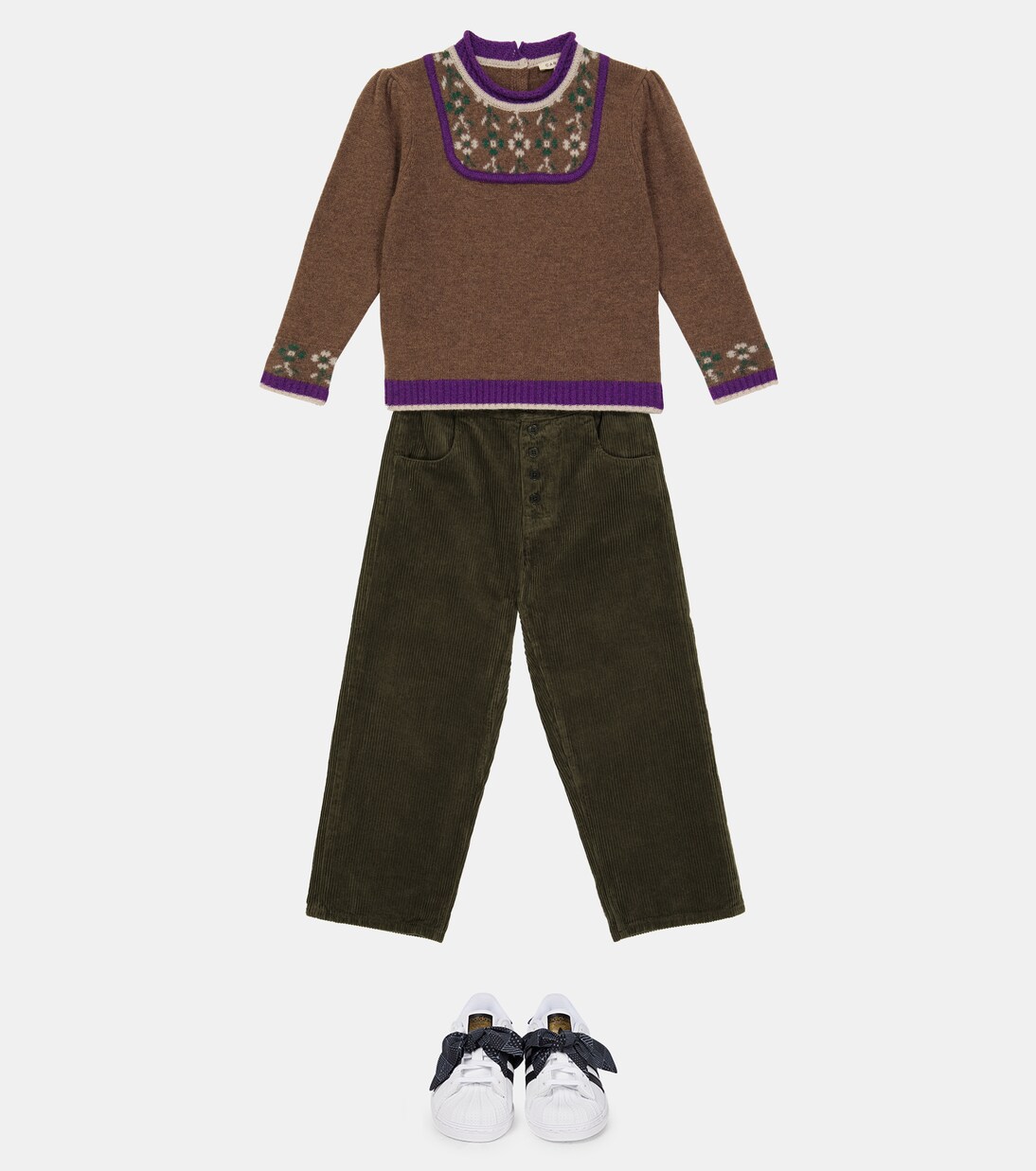 Saturn wool sweater | Caramel