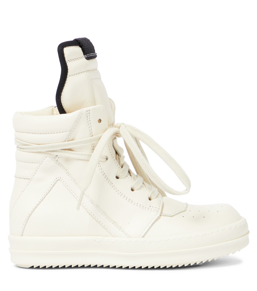Baskets Geobasket en cuir | Rick Owens Kids