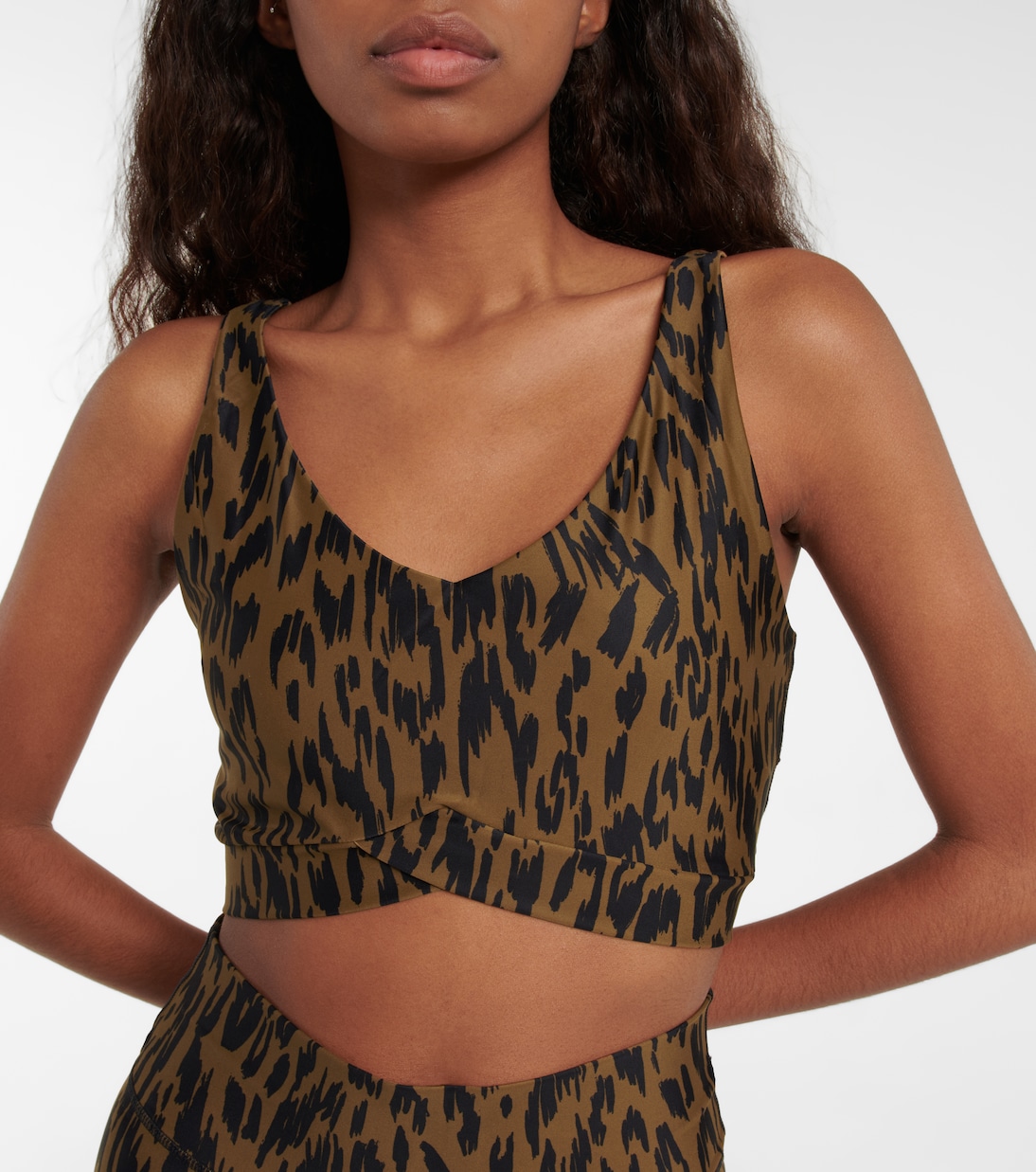 Bedruckter Sport-BH Bowie | The Upside