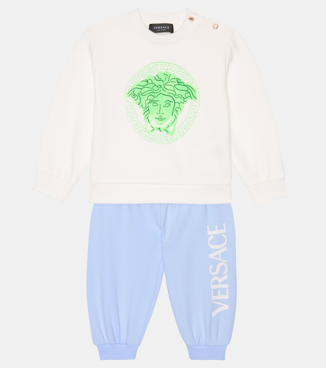 Baby Medusa sweatshirt and sweatpants set | Versace Kids