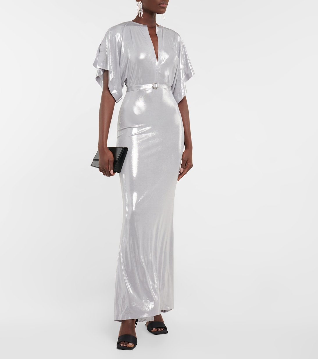 Robe aus Lamé | Norma Kamali