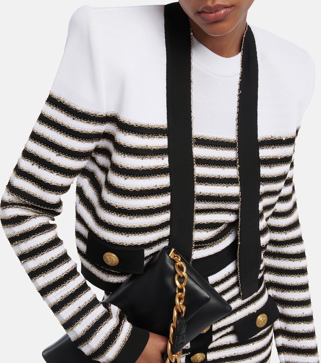 Striped cardigan | Balmain