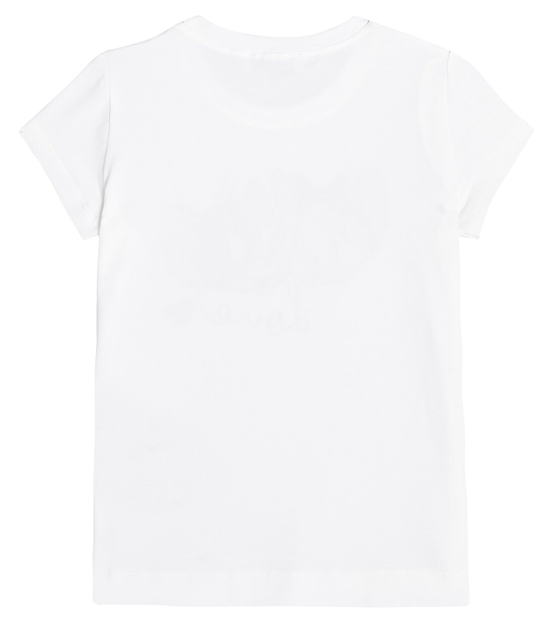Embellished cotton-blend T-shirt | Monnalisa