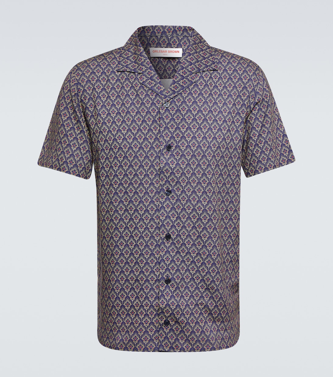 Hibbert printed bowling shirt | Orlebar Brown