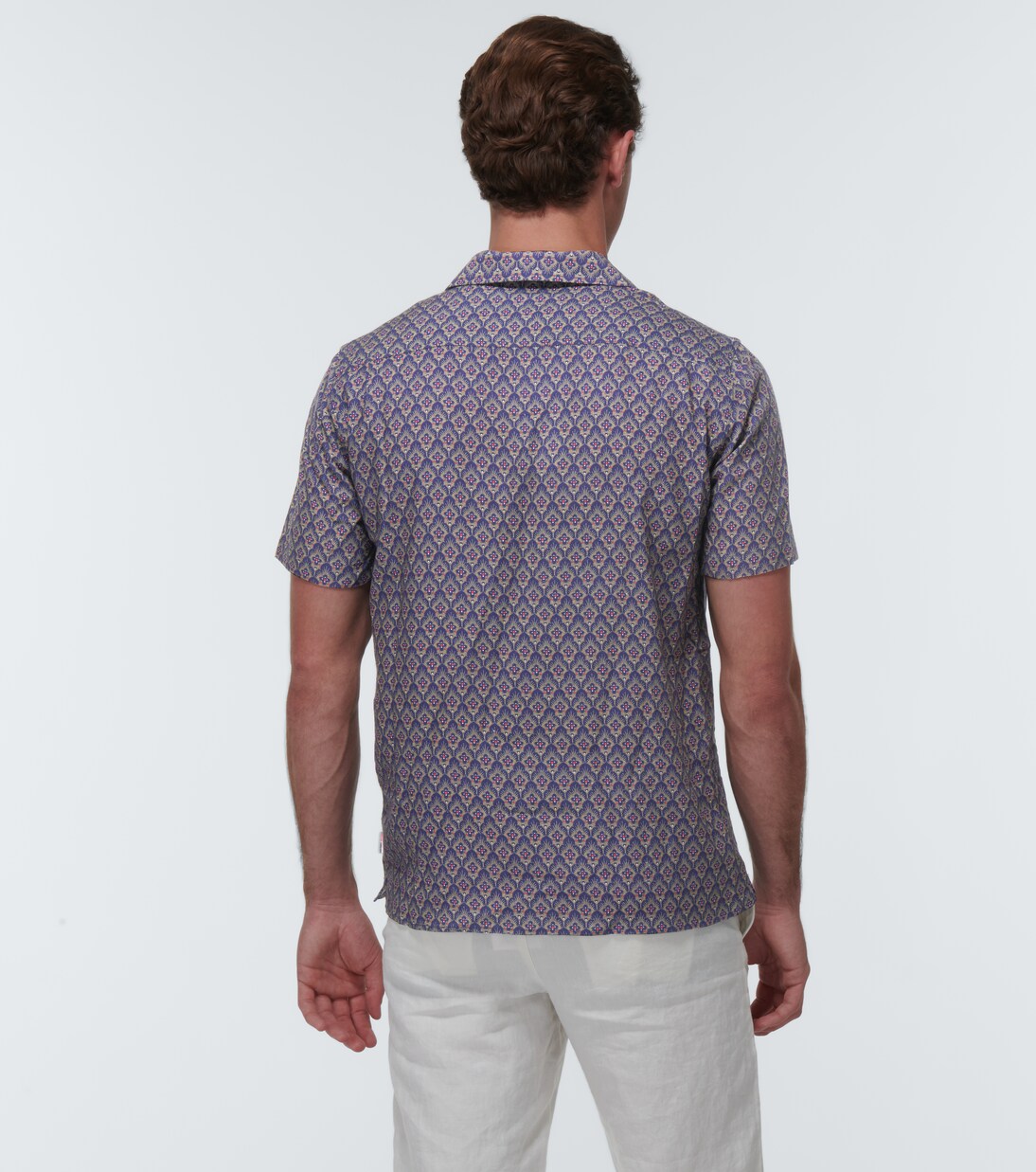 Hibbert printed bowling shirt | Orlebar Brown