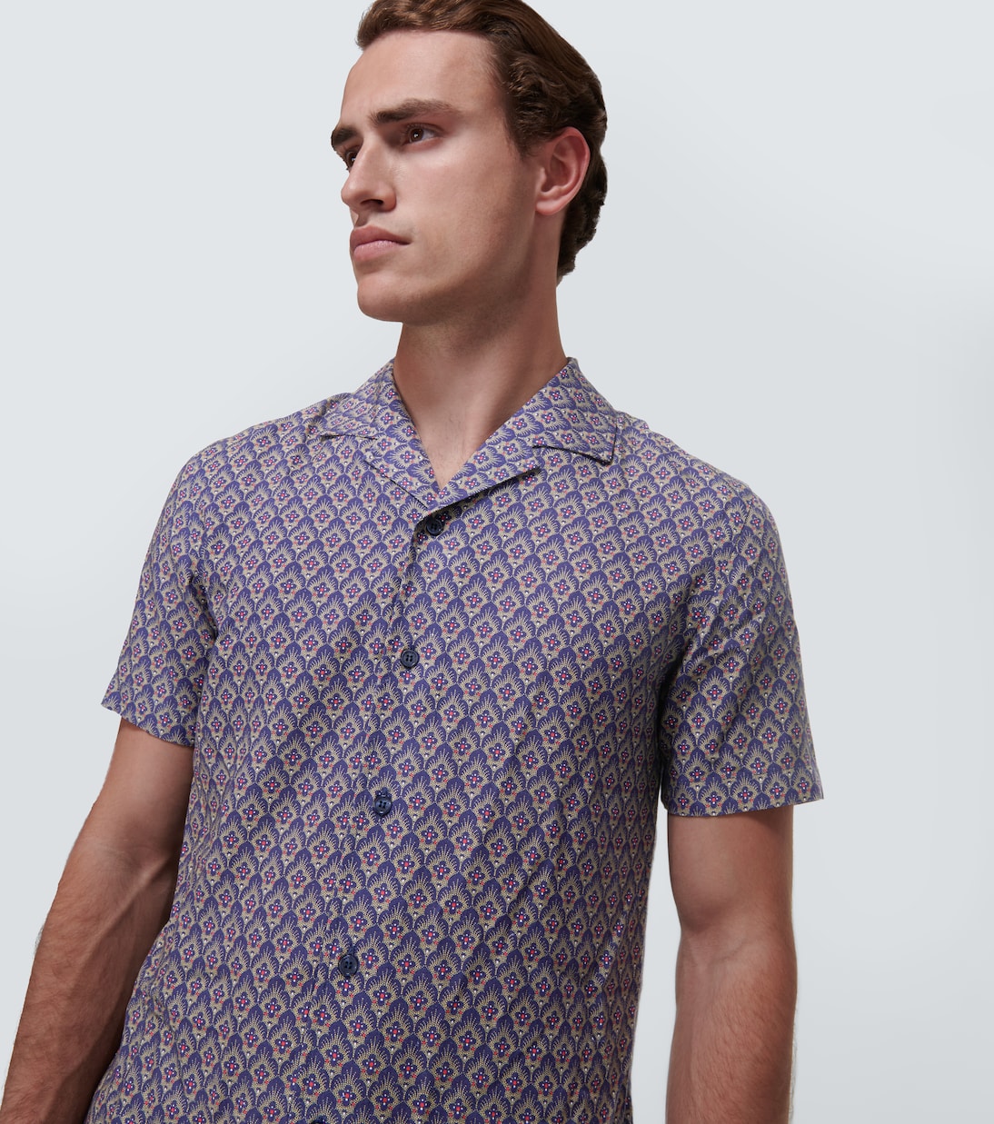 Hibbert printed bowling shirt | Orlebar Brown