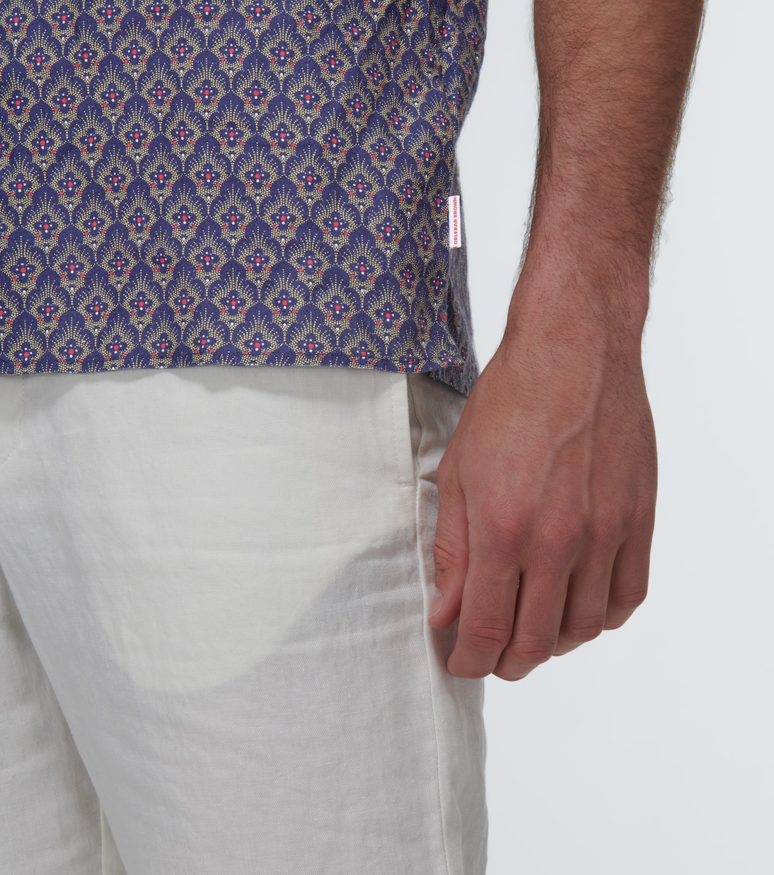 Hibbert printed bowling shirt | Orlebar Brown