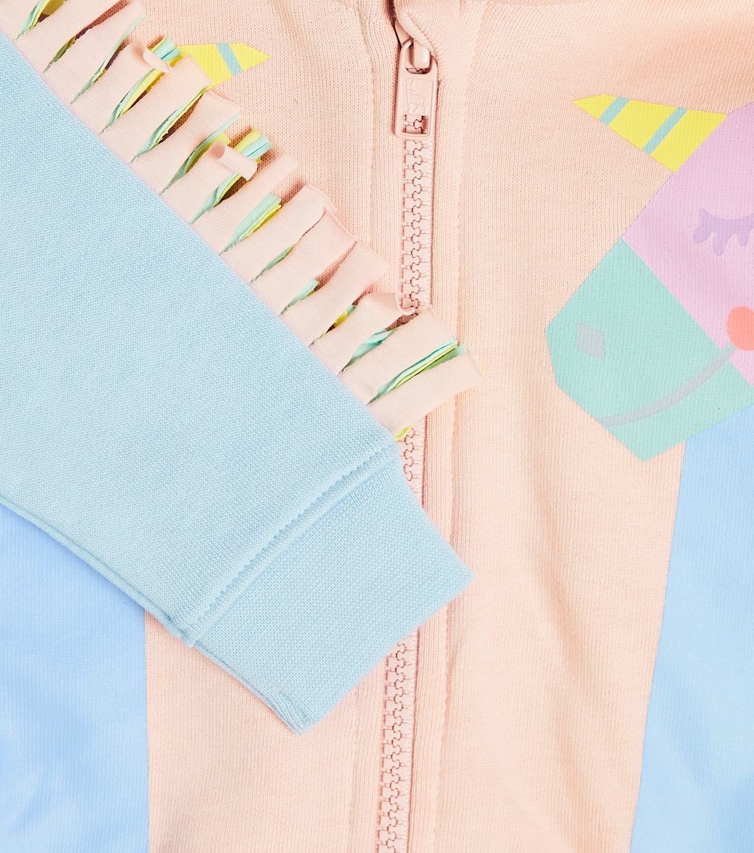 Baby printed cotton jersey hoodie | Stella McCartney Kids