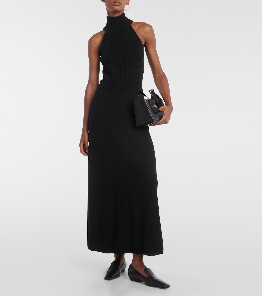 Freya turtleneck cashmere tank top | Lisa Yang