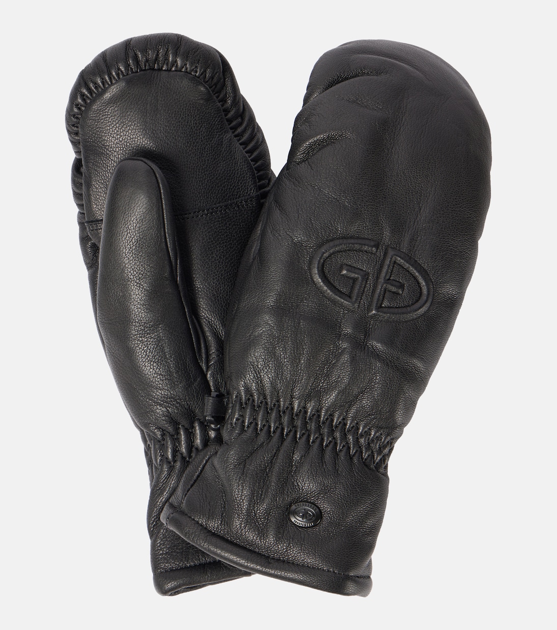 Hilja leather ski mittens | Goldbergh