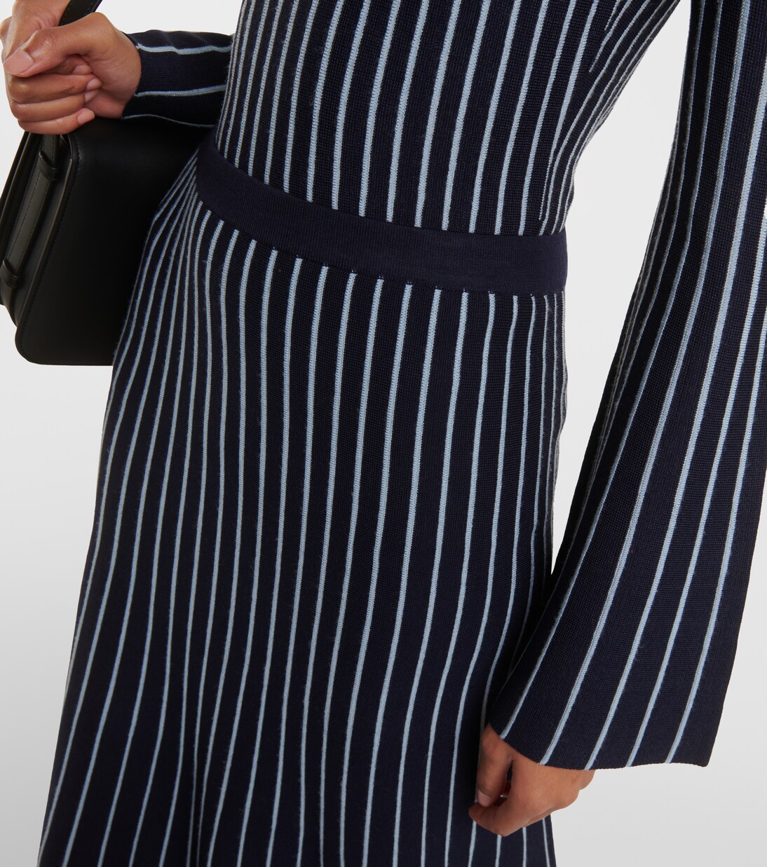 Phelan striped wool and silk maxi skirt | Gabriela Hearst