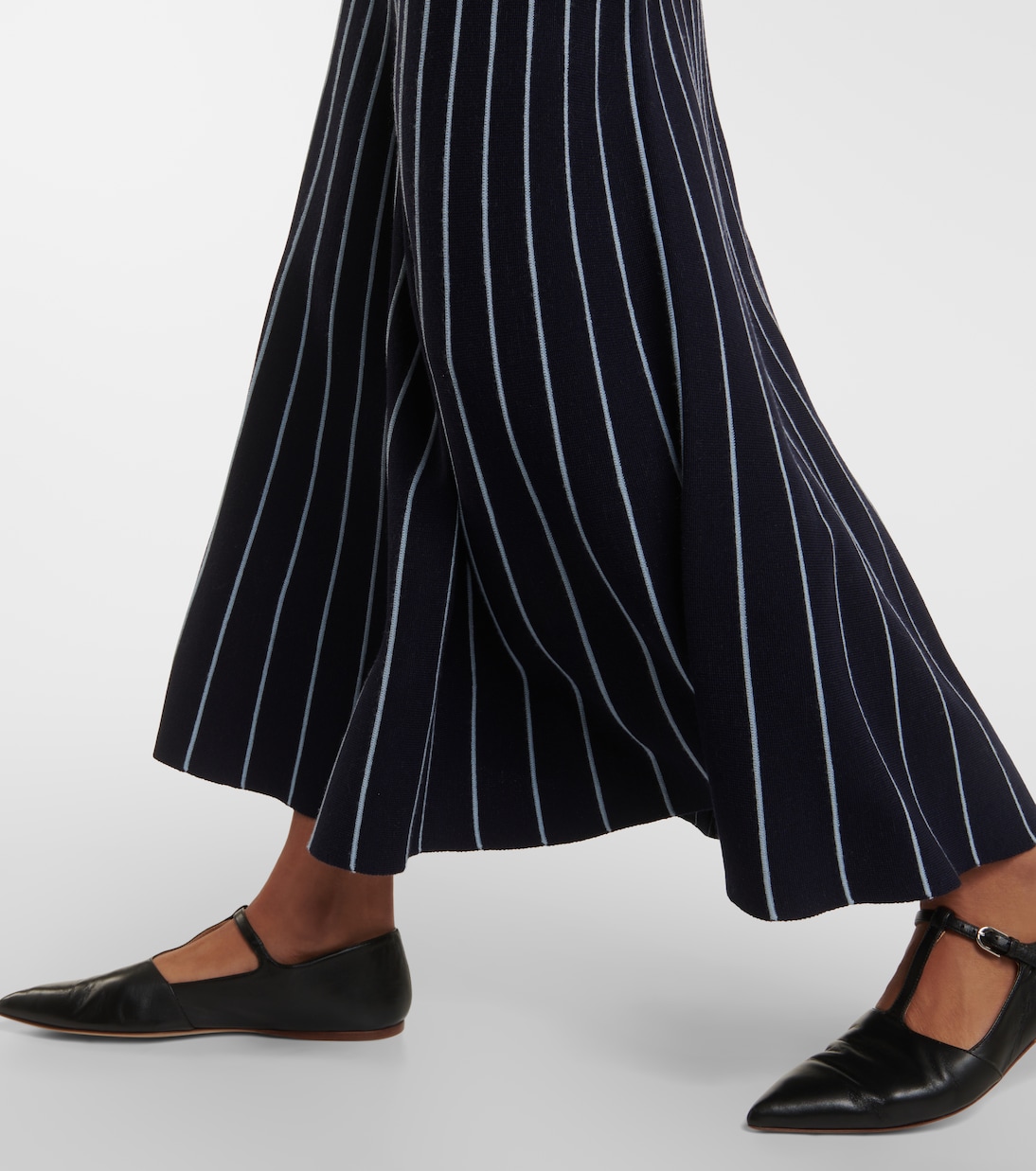 Phelan striped wool and silk maxi skirt | Gabriela Hearst