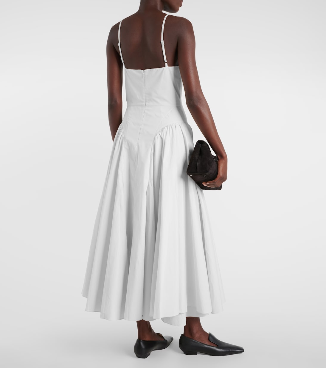 Vestido Solene de popelín de algodón | Tove