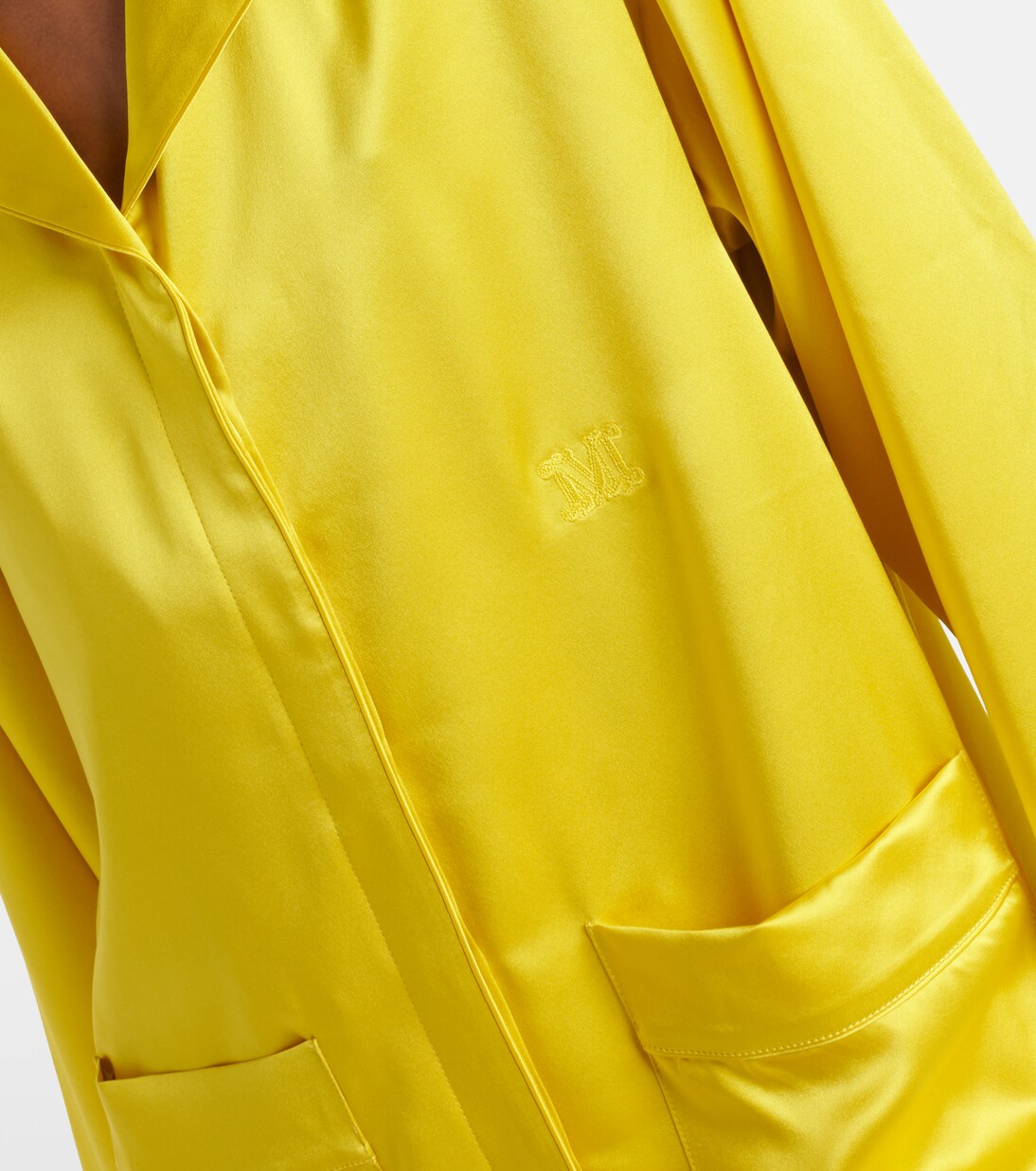 Pyjama-Hemd Elegante Vasaio aus Seide | Max Mara